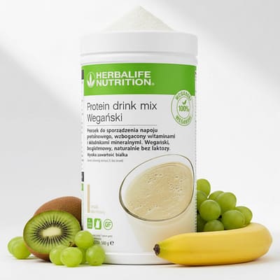 Herbalife Protein Drink Mix Wegański o smaku waniliowym 560 g